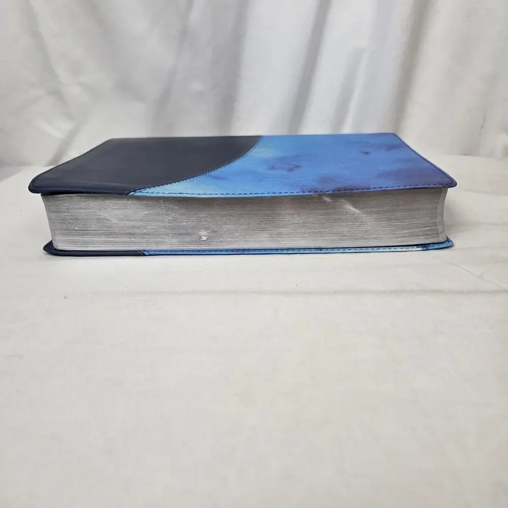 Bonded Leather Holy Bible NIV The Message Parallel New International Version